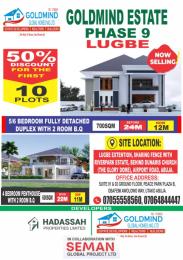 4 bedroom Land for sale Lugbe Behind Dunamis Church (glory Dome) Airport Road, Lugbe Abuja