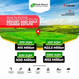 Land for sale Opposite Lakowe Gulf, Peak Resort And Golf Course,lakowe Ibeju-Lekki Lagos