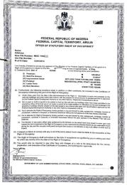 Land for sale 2nd Land From Tarred Road Kyami District Phase 5 Abuja