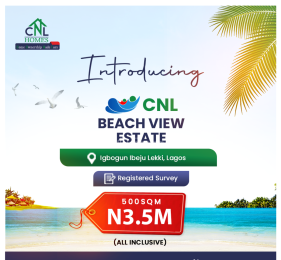Land for sale Lagos Calabar Coastal Road Igbogun Cnl Beachview Estate, Ibeju-Lekki Lagos
