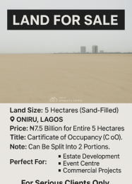 Land for sale Oniru, Victoria Island Lagos