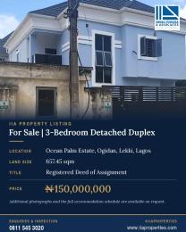 3 bedroom House for sale Lekki Lagos