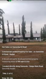 Land for sale Samonda U.i Road Ibadan Oyo