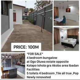4 bedroom House for sale Ogo Oluwa Opposite Kolapo Ishola Gra Akobo Akobo Ibadan Oyo