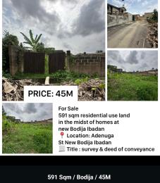 Land for sale Bodija Ibadan Oyo