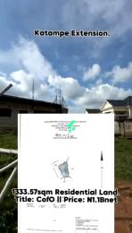 4 bedroom Land for sale Katampe Extension Katampe Ext Abuja