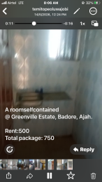 1 bedroom Flat / Apartment for rent Greenville Bus Stop Badore Badore Ajah Lagos