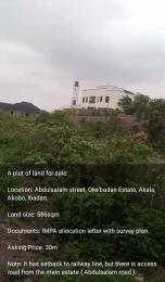 Land for sale Abdusallam Street Oke'badan Akobo Ibadan Oyo