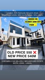5 bedroom House for sale Megamound Estate Ikota Lekki Lagos