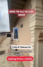 3 bedroom House for sale Comodore Elebu Ibadan Akala Express Ibadan Oyo