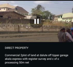 Land for sale Dalute Tipper Garage Off Akala Akala Express Ibadan Oyo