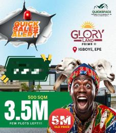 Land for sale Igboye Epe Lagos
