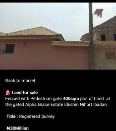 Land for sale Idishin Nihort Alpha & Grace Estate Idishin Ibadan Oyo