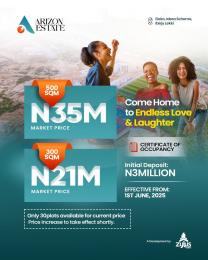 Land for sale Pan Atlantic University Epe Road Epe Lagos