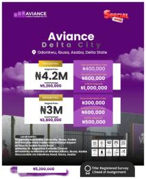 Land for sale Aviance Delta City Admiralty University, Ibusa, Asaba International Airport Asaba Delta