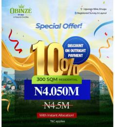 Land for sale Ugwogo Nike/ Obinze Enugu Estate, Enugu Enugu