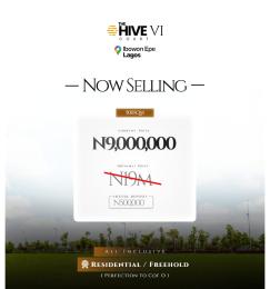 Land for sale Ibowon Epe/ Give Court 6 Epe Lagos