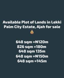 Land for sale Secured Estate Ajah Lagos