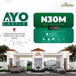 Land for sale Close To Alaro City, Leki International Airport, Pan Atlantic University & Epe Resort, Eleranigbe Ibeju-Lekki Lagos