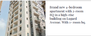 4 bedroom Flat / Apartment for rent Ikoyi Lagos