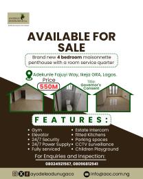 4 bedroom House for sale Adekunle Fajuyi Way Ikeja GRA Ikeja Lagos