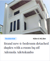6 bedroom House for sale Victoria Island Lagos