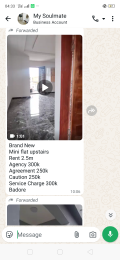 1 bedroom Flat / Apartment for rent In An Estate Badore Ajah Lagos