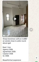1 bedroom Flat / Apartment for rent Close To Ado Roundabout Badore Ajah Lagos