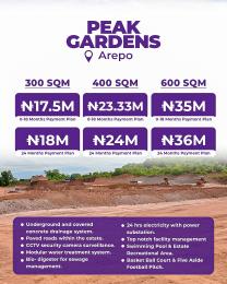 Land for sale Peak Gardens Arepo Arepo Ogun
