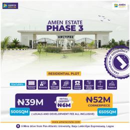 Land for sale Lekki International Airport, Pan African University, Alarro City Eleranigbe Ibeju-Lekki Lagos