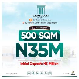 Land for sale Beachwood Estate, Pan African University, Lagos Business School, Novare Mall Bogije Sangotedo Lagos