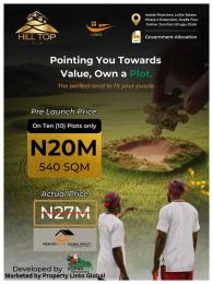 Land for sale Top Hill Ozalla 4corner Junction By Riverview Lolite Estate Enugu Enugu