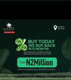 Land for sale Palm Rich Ita Ika Abeokuta Ogun