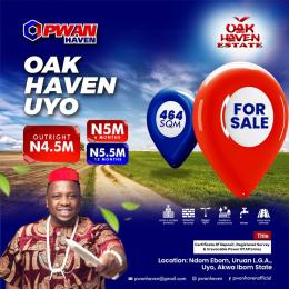 Land for sale Oak Haven Estate, Airport Road, Uyo Uruan Akwa Ibom