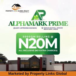 Land for sale Eleranigbe Ibeju-Lekki Lagos