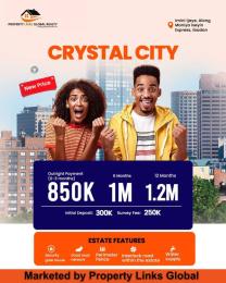Land for sale Cristal City Iseyin Expressway Close To Ibadan University Moniya Ibadan Oyo