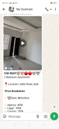 2 bedroom Flat / Apartment for rent In An Estate Ado Ajah Lagos