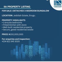 3 bedroom House for sale Jedidiah Estate, Enugu Enugu