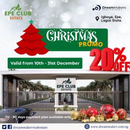 Land for sale Epe Club Estate Close To Notable Higher Institution & Marina Project Epe Road Epe Lagos