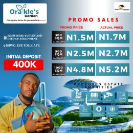 Land for sale Orakle's Garden Estate Epe Tollgate Close To Yaba Tech Epe Campus And Augustine University Epe Road Epe Lagos