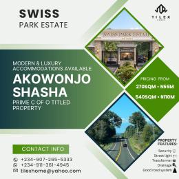 Land for sale Swisspark Estate Shasha Alimosho Lagos