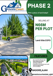 Land for sale Genesis Court Phase 2 Ajah Badore Lekki Lagos