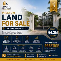 Land for sale Cooper Road, Ikoyi Old Ikoyi Ikoyi Lagos