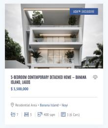 5 bedroom House for sale  Banana Island Ikoyi Lagos