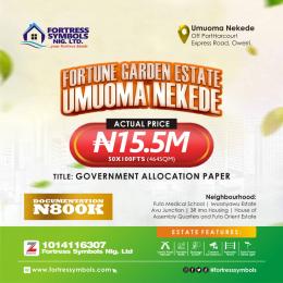 Land for sale Nekede , Off Port Harcourt Road. Owerri Imo