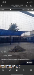 Land for sale Awolowo way Ikeja Lagos