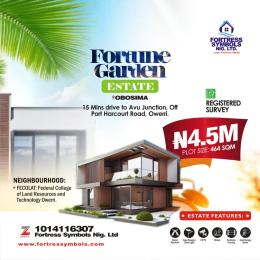 Land for sale Obosima, It Is A 15 Minute Drive To Avu Junction, Off Port Harcourt Road, Owerri Imo