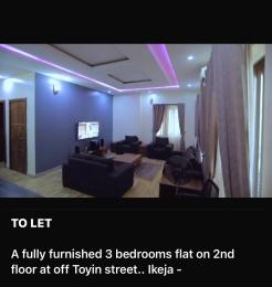 3 bedroom Flat / Apartment for rent Off Toyin Street Toyin street Ikeja Lagos