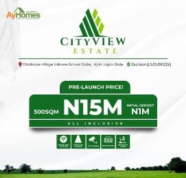 Land for sale City View Estate Close To International Airport And Atlanti Lakowe Ajah Lagos
