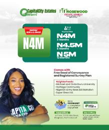 Land for sale Rosewood Estate Upheli Agbara Oto Emperor Road, Ughelli South Delta